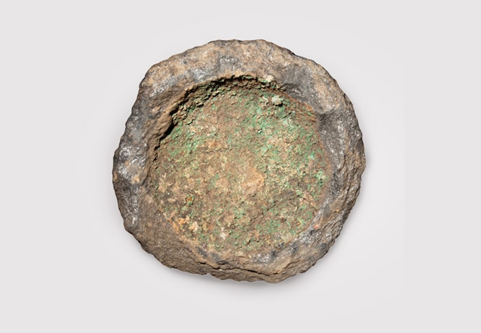 Metal in soil