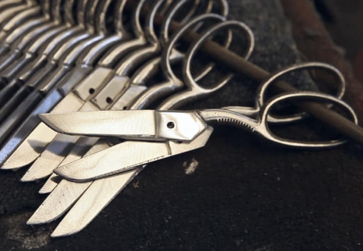 Turton kitchen scissors, made in Sheffield by Ernest Wright.