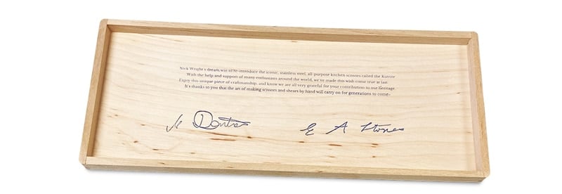 The Kutrite box is signed by Cliff and Eric
