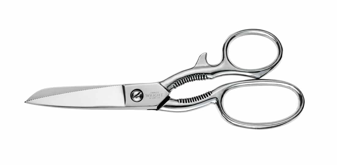 Turton kitchen scissors, Sheffield scissors by Ernest Wright.