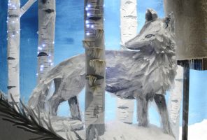 Ruby Fox artist installation